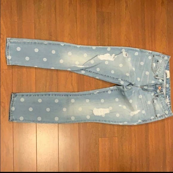 Gap Always Skinny Polkadot Jeans - Picture 2 of 5